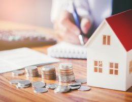 personne qui réalise des économies pour sa maison