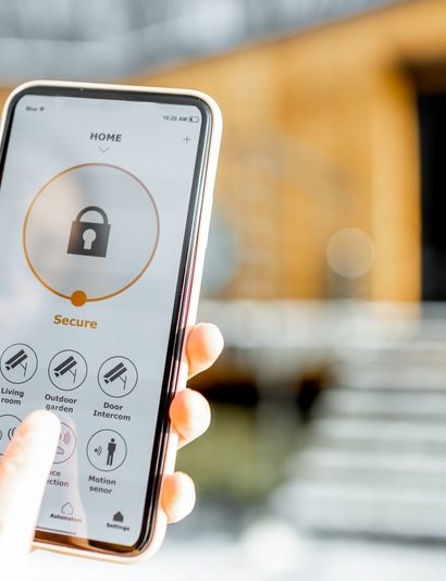 domotique gérée depuis son téléphone portable